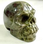 Figuur - Indrukwekkende Sculptuur Memento Mori schedel,, Antiek en Kunst, Curiosa en Brocante