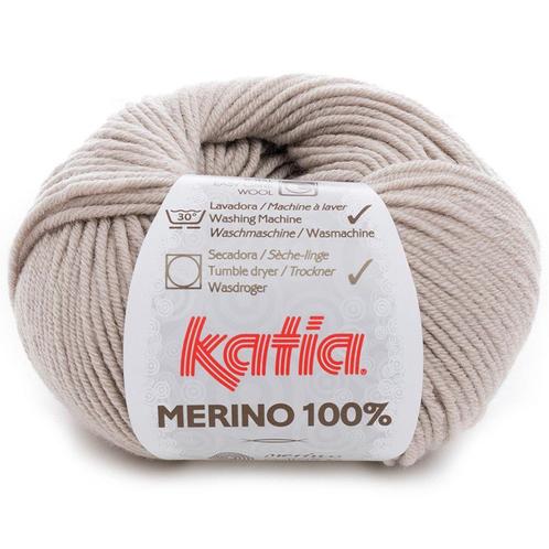 Katia Concept Merino 100% - 40 zandbeige - Wol Garen, Hobby en Vrije tijd, Breien en Haken, Ophalen of Verzenden