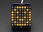 Small 1.2 inch 8x8 LED Matrix w/I2C Backpack - Geel  Adaf..., Nieuw, Verzenden