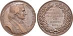 Brons medaille 1876 Schweden: Oskar Ii, 1872-1905:, Postzegels en Munten, Penningen en Medailles, Verzenden
