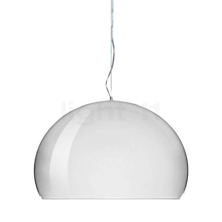 Kartell Small FL/Y Hanglamp, chroom (Hanglampen), Huis en Inrichting, Lampen | Hanglampen, Nieuw, Verzenden