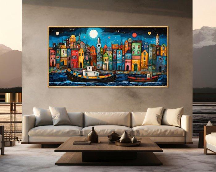 Felix van Horst - Starry Shores (XXL), Antiek en Kunst, Kunst | Designobjecten