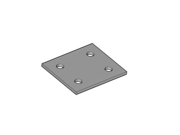 Voetplaat - Aanlasplaat - 187 x 10 mm, Doe-het-zelf en Verbouw, Metalen, Ophalen