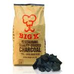 Houtskool briketten - zak 12 kg - Big K - DC868, Verzenden, Nieuw in verpakking