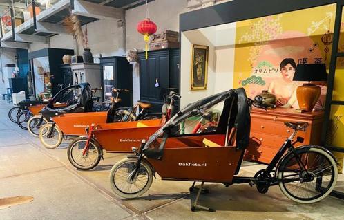 Elektrische BAKFIETS NL NIEUW MIDMOTOR+ACCU 1 Jaar GARANTIE, Fietsen en Brommers, Fietsen | Bakfietsen, 4 kinderen of meer, Zo goed als nieuw