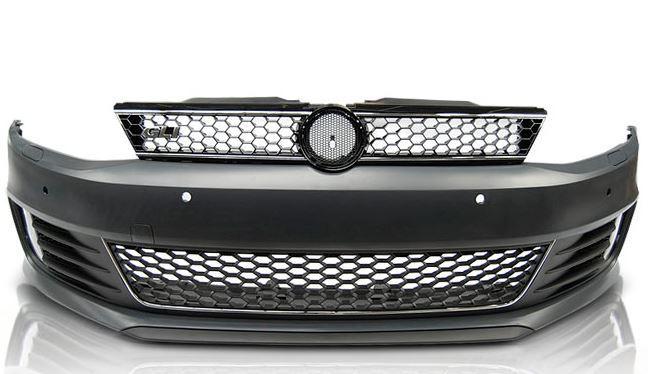 Voorbumper | Volkswagen Jetta VI 2011- | GLI - Style | PDC, Auto-onderdelen, Carrosserie en Plaatwerk, Nieuw, Volkswagen, Verzenden
