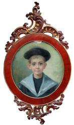 Emmi (Emilie) Paungarten (1874-1947) - Portrait of a boy in