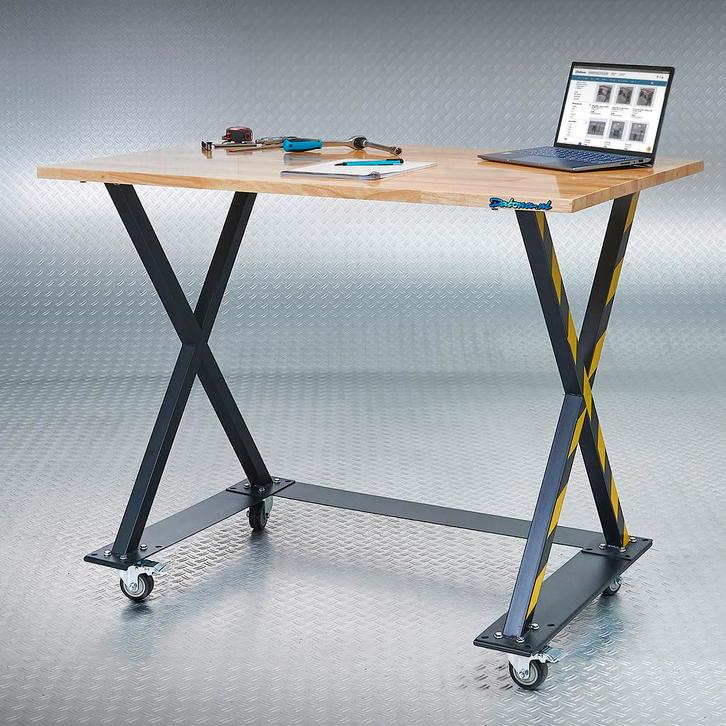 Datona Industriële werktafel 120 cm - Datona, Doe-het-zelf en Verbouw, Werkbanken, Nieuw, Ophalen of Verzenden