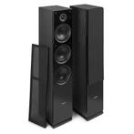 Retourdeal - Fenton SHF80B hifi speakers 3x 6.5 - 500W - Zw, Verzenden, Zo goed als nieuw