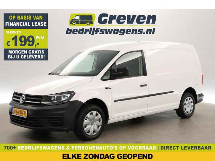 Volkswagen Caddy Maxi 2.0 TDI L2H1 | 102K | Airco | Cruise, Auto's, Bestelauto's, Te koop, Handgeschakeld, Financial lease, Diesel