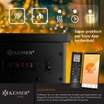 KESSER® Sfeerhaard Elektrisch - Haard met Verwarming - 1900W, Huis en Inrichting, Verzenden, Nieuw