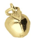 Gouden Appel ketting hanger, Verzenden, Nieuw