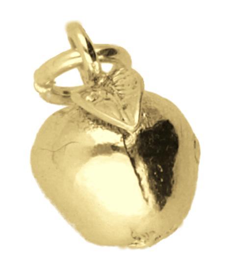 Gouden Appel ketting hanger, Sieraden, Tassen en Uiterlijk, Kettinghangers, Verzenden