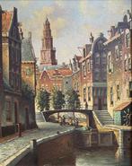 Pieter Cornelis Steenhouwer (1896-1972) - A Dutch Town With, Antiek en Kunst, Kunst | Schilderijen | Klassiek