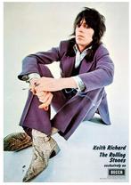 Posters - Poster Rolling Stones - Keith Richards, Verzamelen, Verzenden, Zo goed als nieuw