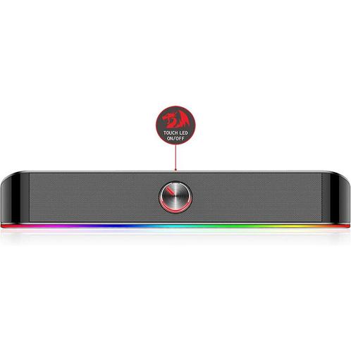 Redragon gaming soundbar GS560 - met RGB verlichting - voor, Audio, Tv en Foto, Luidsprekers, Verzenden