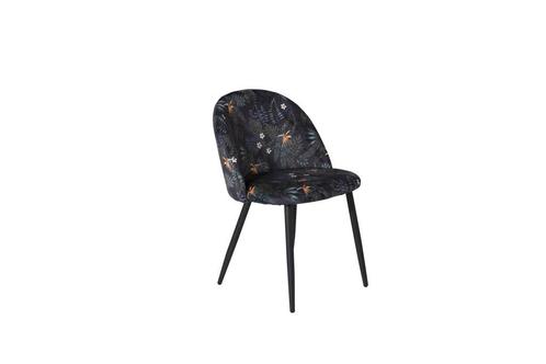 Eetkamerstoel - Meike - Bloemen - Fluweel - Jörn, Huis en Inrichting, Stoelen, Nieuw, Verzenden