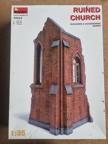 MiniArt 35533 Ruined church 1:35 beschikbaar voor biedingen