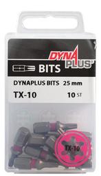 Dynaplus schroefbit TX10 25mm - 10 stuks, Doe-het-zelf en Verbouw, Gereedschap | Handgereedschap, Verzenden, Nieuw