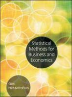 Statistical Methods for Business and Economics 9780077109875, Boeken, Zo goed als nieuw, Verzenden