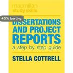 Dissertations & Project Reports 9781137364265, Verzenden, Zo goed als nieuw, Stella Cottrell