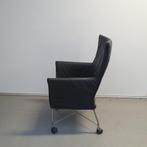 Montis Chaplin DESIGN fauteuil - donkergrijs leder, Huis en Inrichting, Fauteuils, Ophalen of Verzenden, Nieuw