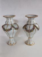 Meissen - Vaas (2) - Porselein - Paar vazen Meissen