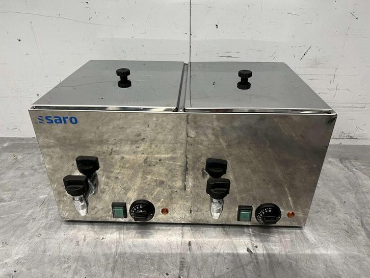 RVS Saro Dubbele Worstenwarmer Worstwarmer 230V Horeca, Zakelijke goederen, Horeca | Keukenapparatuur, Nieuw zonder verpakking