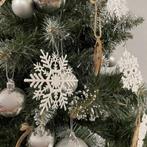 Ruhhy Set van 12 Glitter Sneeuwvlokken - Perfecte Kerstbo..., Diversen, Kerst, Ophalen of Verzenden, Nieuw
