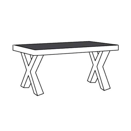 Eettafel-XM Lageland - eettafel, Huis en Inrichting, Tafels | Eettafels, Nieuw, Overige materialen
