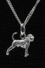 Zilveren Smous Hollandse - staart omhoog ketting hanger -..., Verzenden, Nieuw