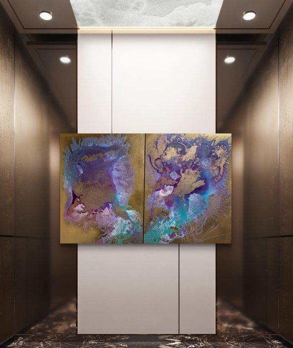 LeeJaimy - Ethereal Fusion XL, Antiek en Kunst, Kunst | Schilderijen | Modern