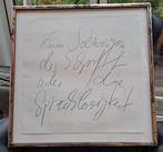 Günther Uecker (1930-2025) - Zum Schweigen der Schrift oder