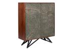 Massief houten dressoir MOUNTAIN SOUL 120 cm kast van echt, Ophalen of Verzenden, Nieuw