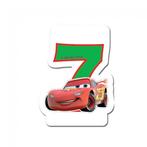 Cars 3 Kaars 7 Jaar, Verzenden, Nieuw