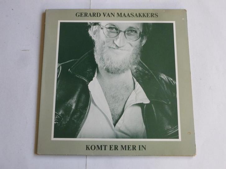 Gerard van Maasakkers - Komt er mer in (LP) mu7441, Cd's en Dvd's, Vinyl | Nederlandstalig, Zo goed als nieuw, Verzenden