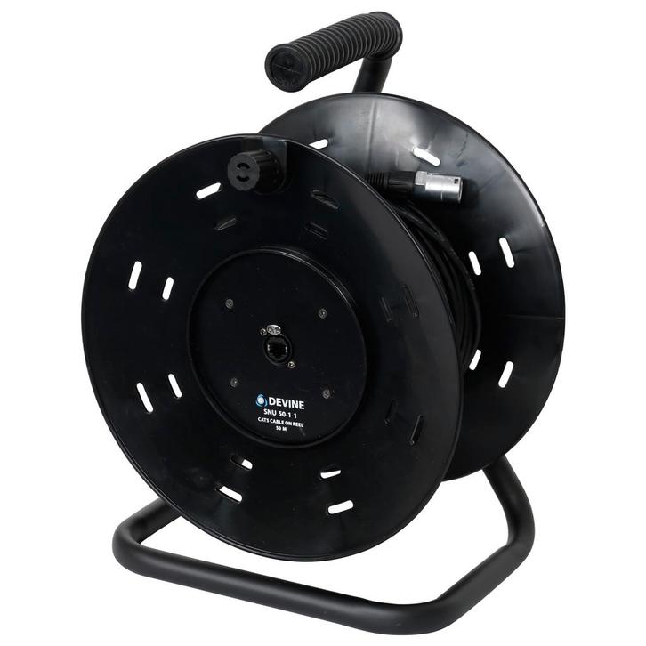 Devine SNU-50-1-1 CAT5 kabel met haspel 50 m, Computers en Software, Pc- en Netwerkkabels, Verzenden