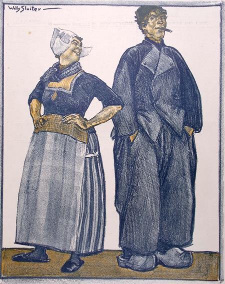 Spotprent over kiesrecht in Nederland (lijst optie, Lithos), Antiek en Kunst, Kunst | Litho's en Zeefdrukken, Verzenden