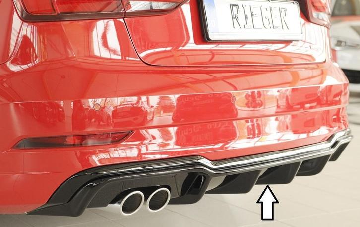 S3 Look V2 Diffuser voor Audi S3 8V / S line, Auto diversen, Tuning en Styling, Ophalen of Verzenden
