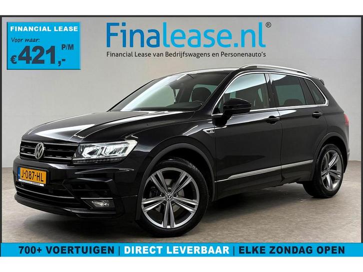 Volkswagen Tiguan 1.5 TSI ACT R-line Virtual Carplay PDC NAP, Auto's, Volkswagen, Lease, Automaat, SUV of Terreinwagen, Benzine