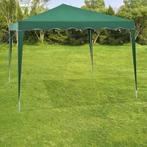 Inklapbare Partytent Vivara - 3 x 3m - Groen, Tuin en Terras, Partytenten, Verzenden, Nieuw