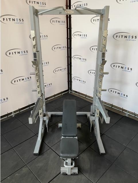 Technogym Pure Strength Olympic Half Rack | Power Rack |, Sport en Fitness, Fitnessmaterialen, Overige typen, Gebruikt, Verzenden