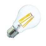 LED Lamp - Filament - E27 Fitting - 6W - Warm Wit 2700K, Led-lamp, Minder dan 30 watt, Soft of Flame, Nieuw