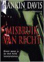 MISBRUIK VAN RECHT 9789055013852 R. Davis, Boeken, Verzenden, Gelezen, R. Davis