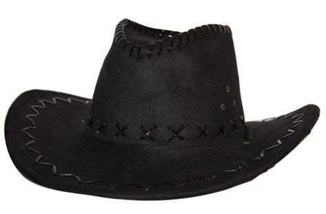 Hoed cowboy suede zwart, Kleding | Dames, Carnavalskleding en Feestkleding, Nieuw, Ophalen of Verzenden
