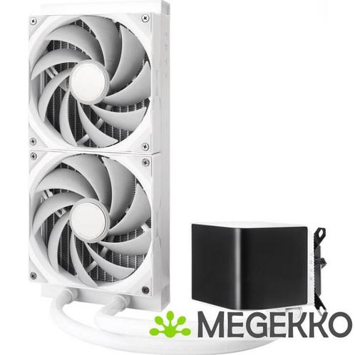 TRYX PANORAMA AIO waterkoeling 280mm Wit, Computers en Software, Computerkoelers, Nieuw, Verzenden