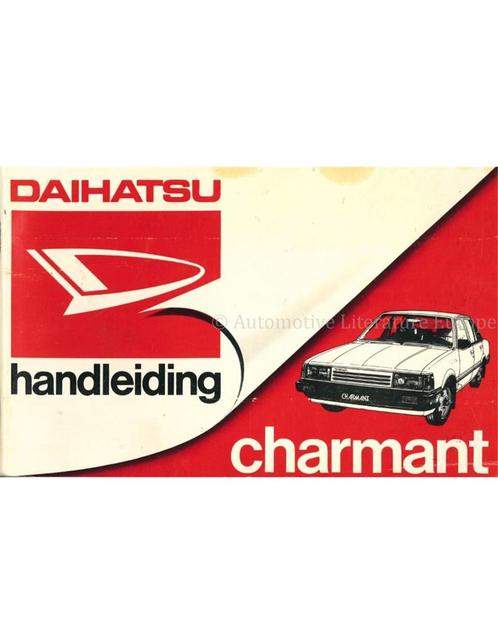 1984 DAIHATSU CHARMANT INSTRUCTIEBOEKJE NEDERLANDS, Auto diversen, Handleidingen en Instructieboekjes