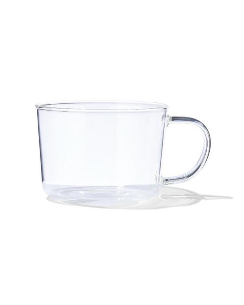HEMA Cappuccinomok Chicago 330 ml glas, Huis en Inrichting, Keuken | Servies, Nieuw, Verzenden