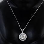 Zonder Minimumprijs - Ketting met hanger - 14 karaat Witgoud, Sieraden, Tassen en Uiterlijk, Antieke sieraden