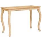 vidaXL Salontafel Bruin 100 x 55 x 77 cm massief mangohout, Huis en Inrichting, Tafels | Eettafels, Verzenden, Nieuw